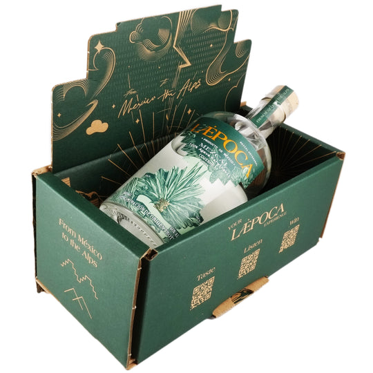 LÆPOCA Mezcal Cuishe | Von Mexiko in die Alpen | Handgefertigt | Joven & Artesanal | 500 ml & 46 % vol.