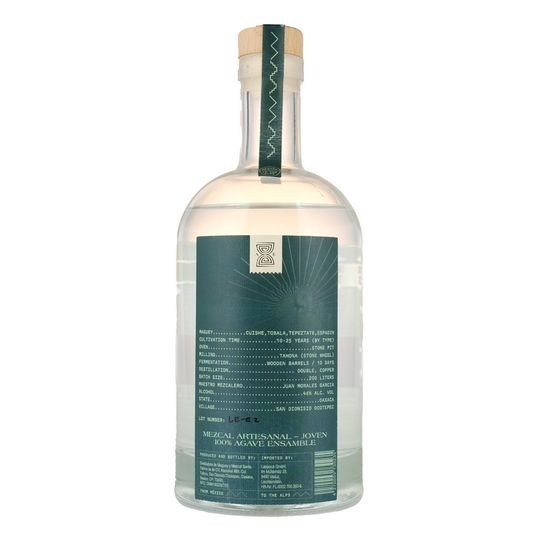 LÆPOCA Mezcal Ensamble | Von Mexiko in die Alpen | Handgefertigt | Joven & Artesanal | 500 ml & 46 % vol.